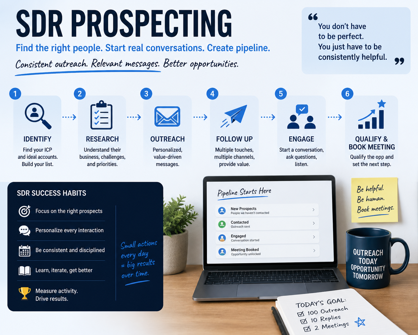 A step-by-step guide for SDRs and sales ops teams to automate prospecting workflows using AI—from ICP definition and lead discovery to enrichment, qualification, and CRM handoff.